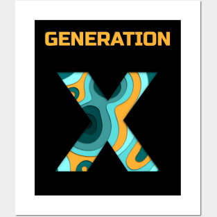 Generation X - children of the 70s and 80s Posters and Art